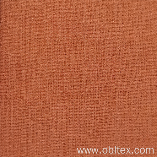 OBL22-C-064 Polyester Imitation Linen For Dress